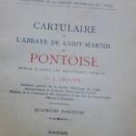Urkundenbuch der Abtei Saint-Martin in Pontoise, Bd. 3