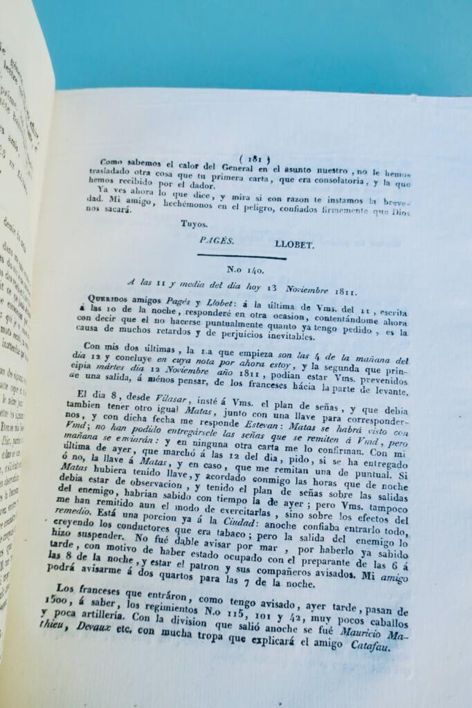 Catalan Conspirators' Correspondence, 1809