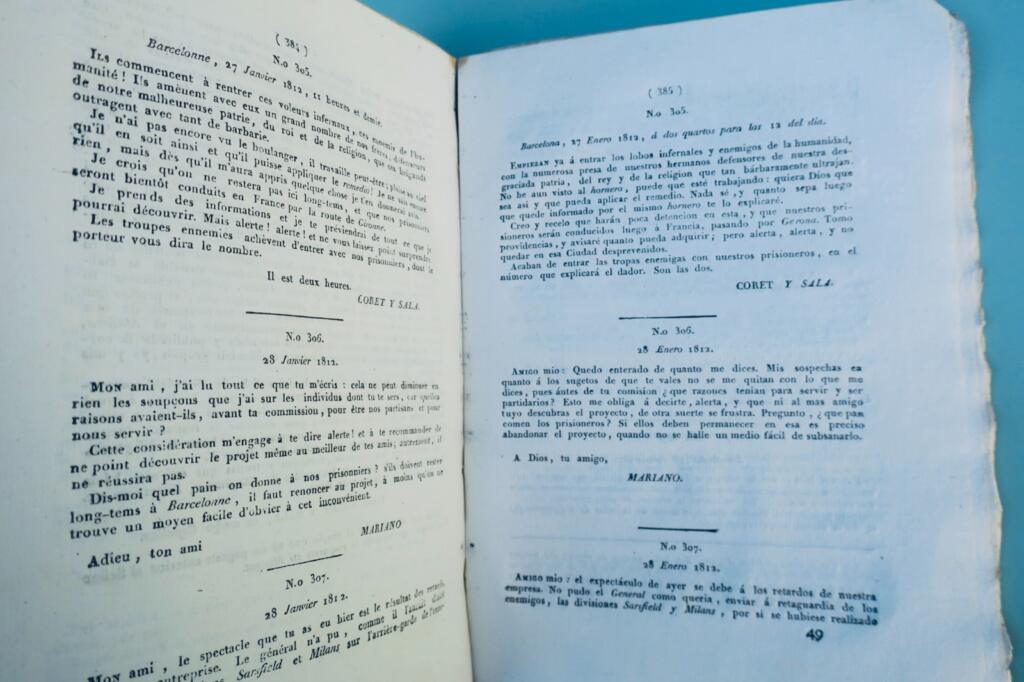 Catalan Conspirators' Correspondence, 1809