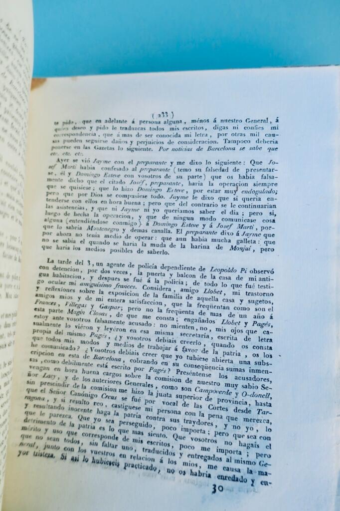 Catalan Conspirators' Correspondence, 1809