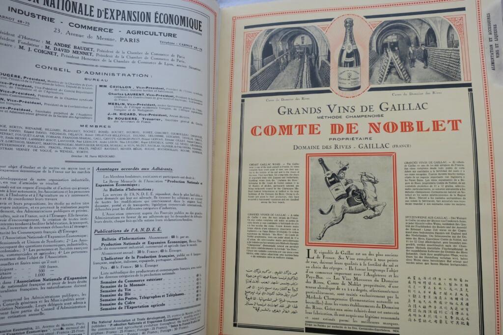Catalogue D&rsquo;exportation Illustre De M. M. Les Commissionnaires-Exportateurs 1929