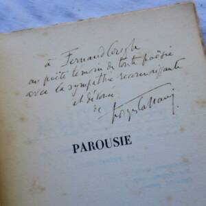 CATTAUI PAROUSIE + dédicace