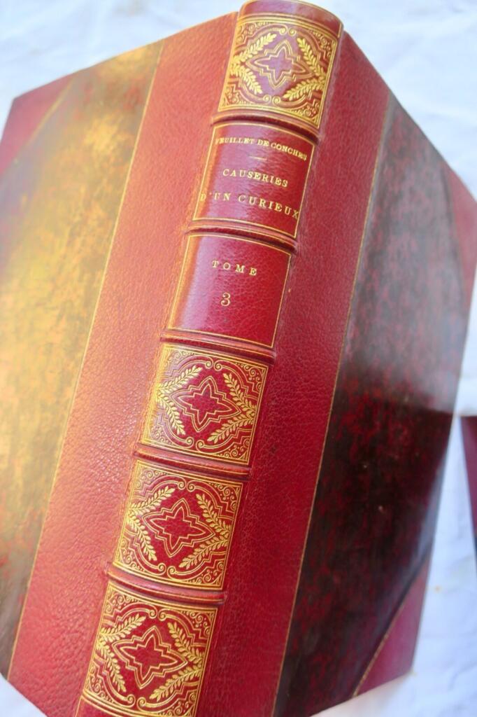 Causeries d’un curieux. Variétés d’histoire et d’art tiré d’un cabinet..1862