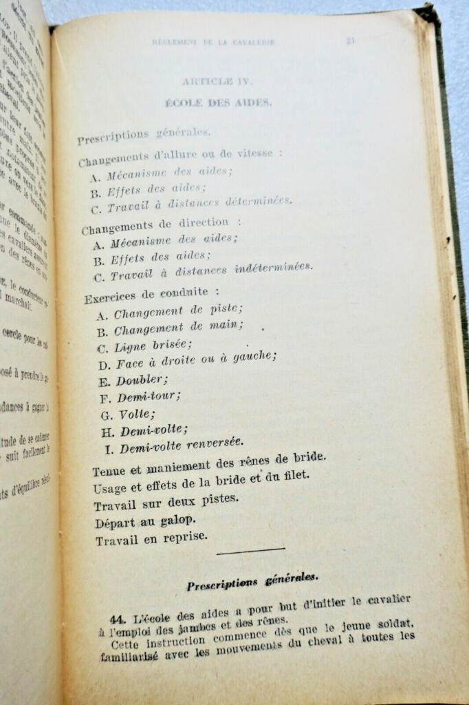 Cavalry MANUAL OF THE CAVALRY RANK (METROPOLITAN REGIMENTS) FOR USE 1935
