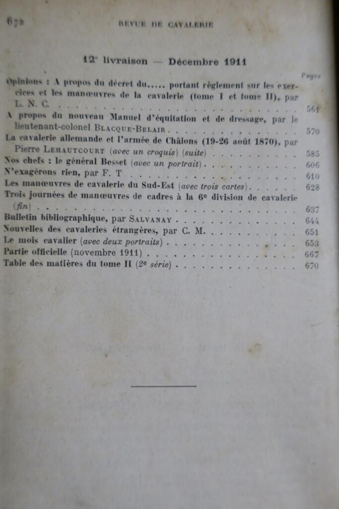 Cavalry Review 1911, Vol. II