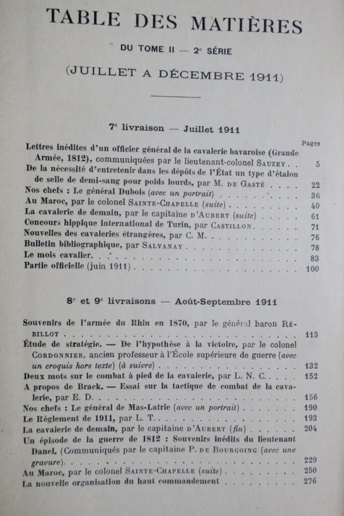 Cavalry Review 1911, Vol. II
