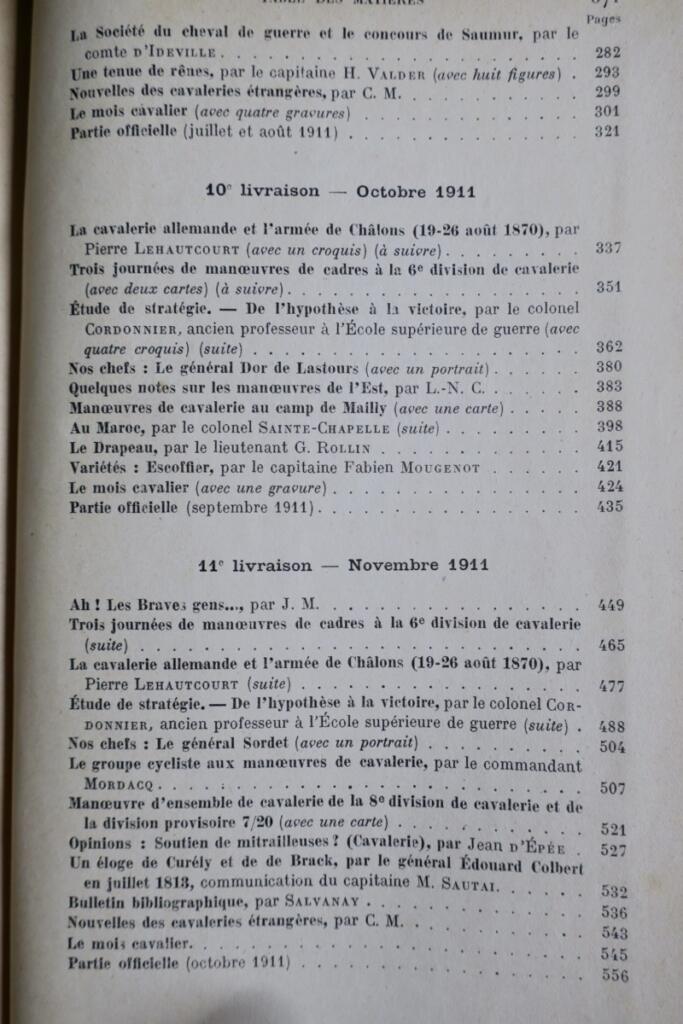 Cavalry Review 1911, Vol. II