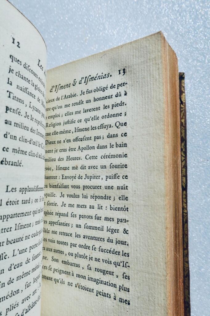 CAZIN Les amours d&rsquo;Ismene et d&rsquo;Isménias 1783