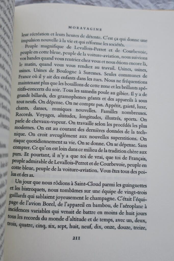 CENDRARS, Blaise. Moravagine