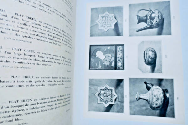 céramique COLLECTION MANZI. CERAMIQUE. CATALOGUE DES FAÏENCES ANCIENNES