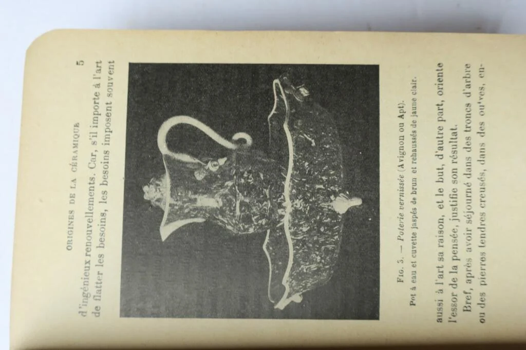 Céramique L’art de reconnaître les dentelles, guipures anciennes 1924