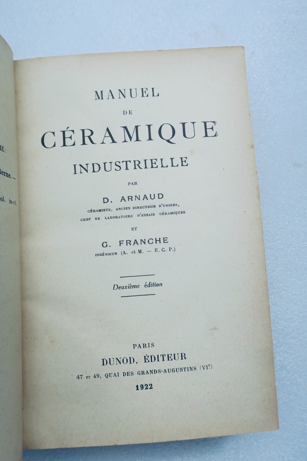 Handbuch der Industriekeramik, 1922 – Image 13