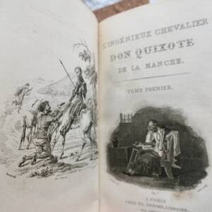 CERVANTES L'Ingénieux Chevalier don Quixote 1821
