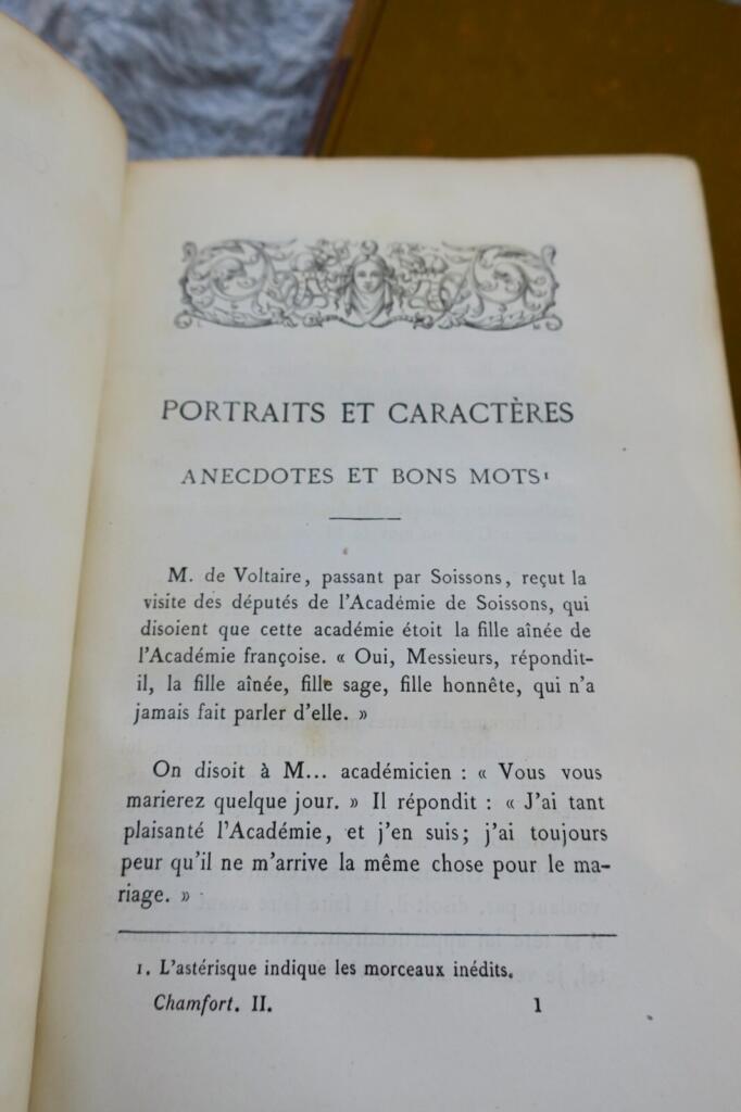 Ausgewählte Werke von N. Chamfort