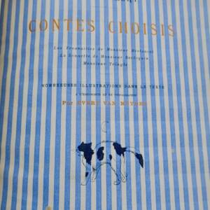 CHAMPFLEURY. VAN MUYDEN . Contes choisis ex sur vergé nté + envoi de Carteret