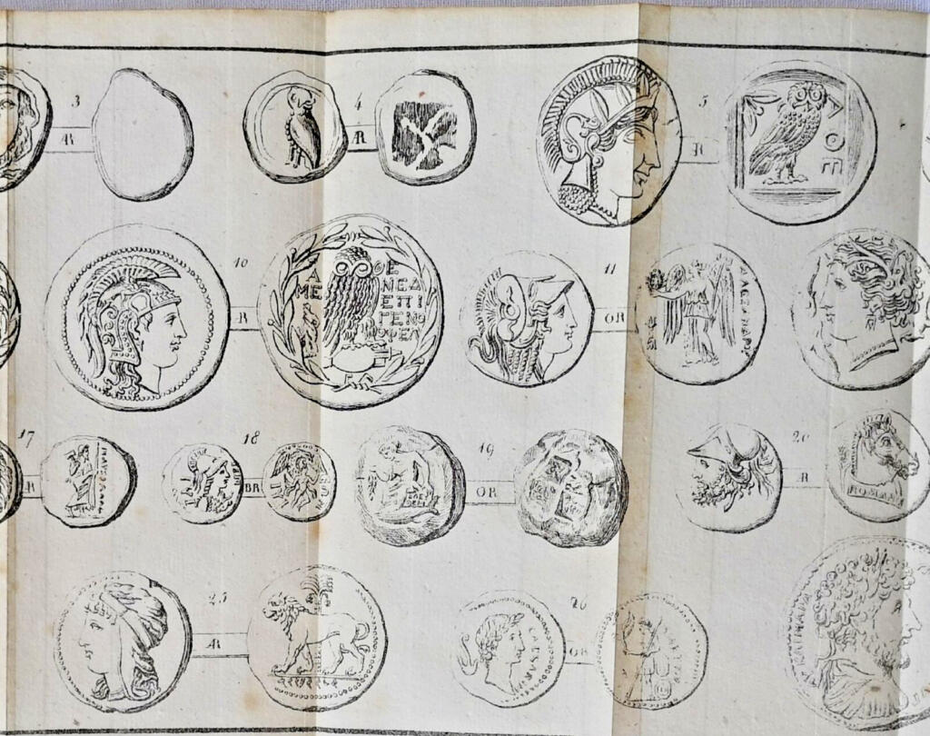 Champollion Archéologie ou traité des antiquités, numismatique… 1833