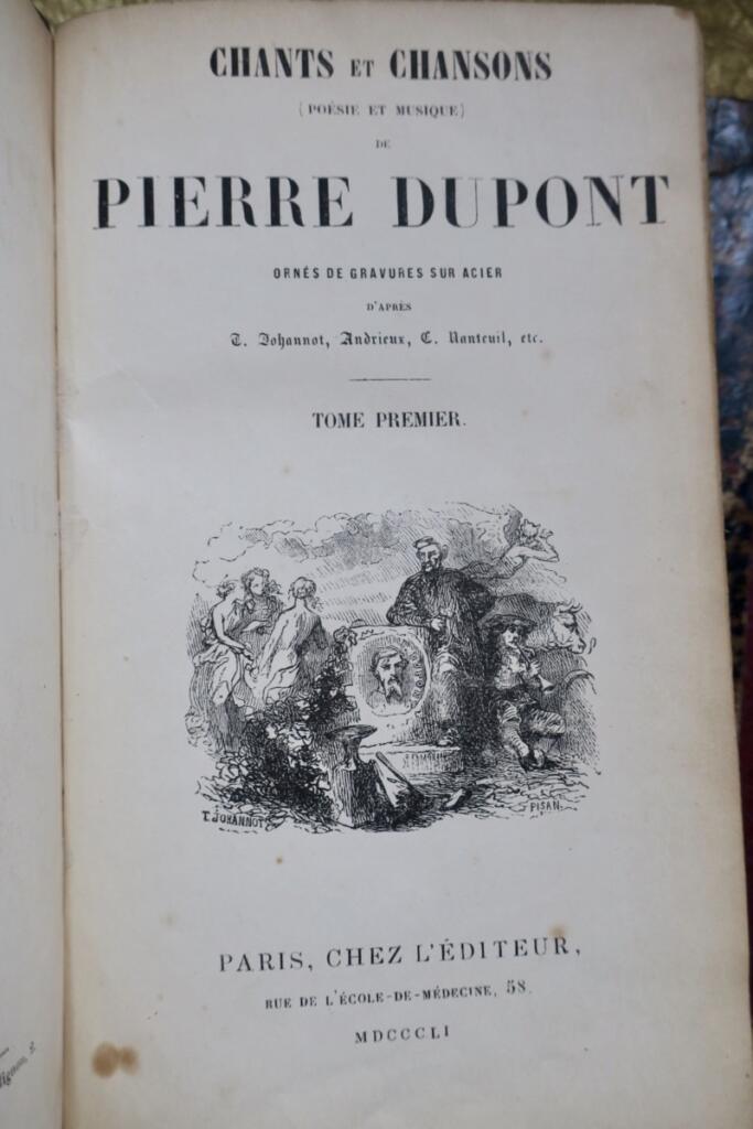 Lieder und Gedichte von Pierre Dupont