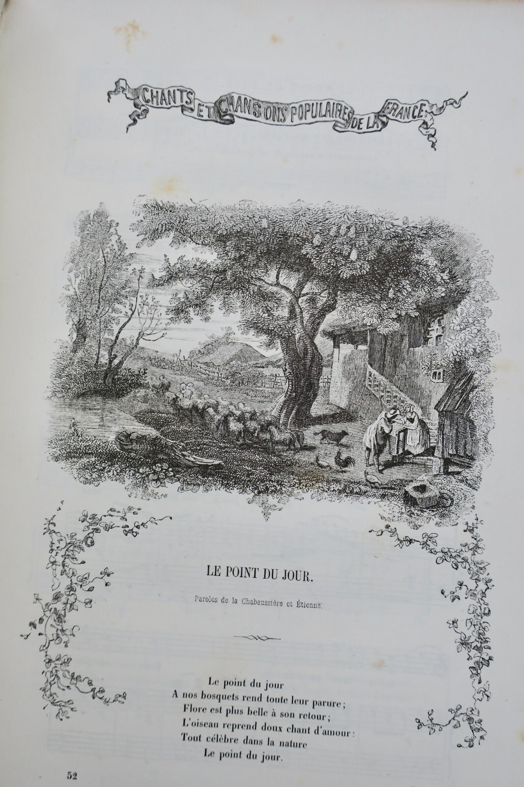 CHANTS ET CHANSONS POPULAIRES DE LA FRANCE 1858 - Image 4