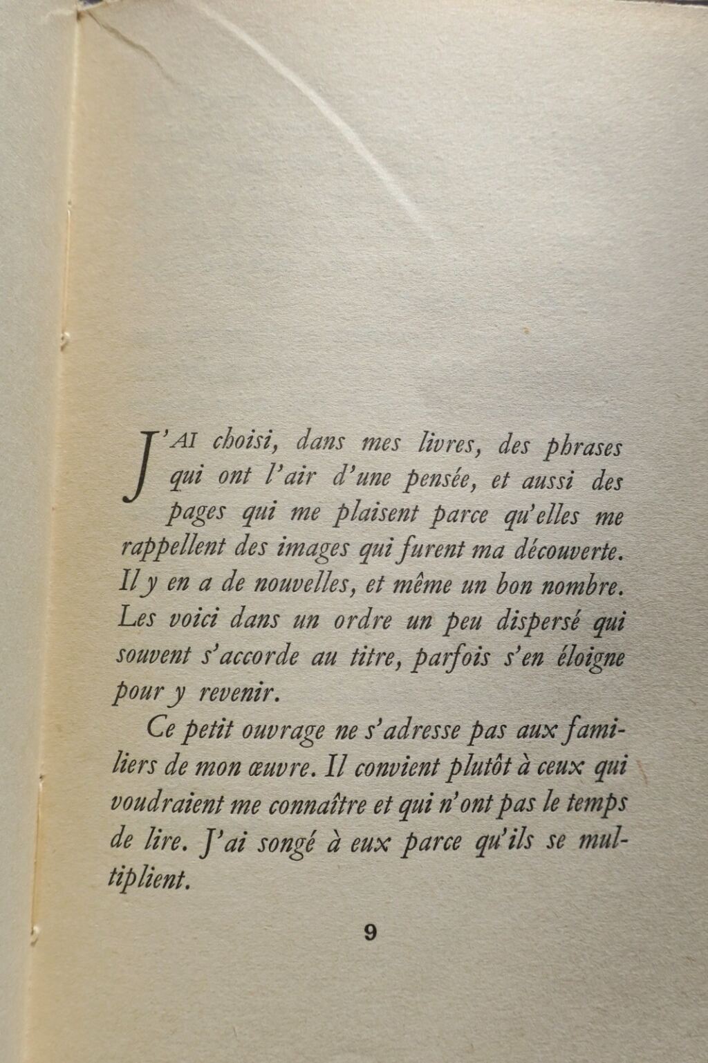 Chardonne on love beyond romance