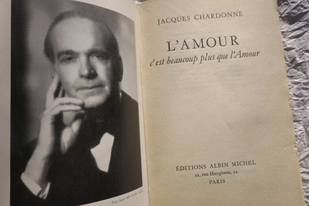 Chardonne on love beyond romance