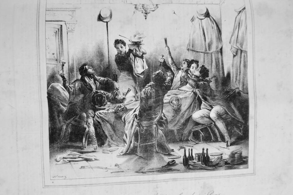 1832-33 satirical weekly Le Charivari with Daumier & Gavarni