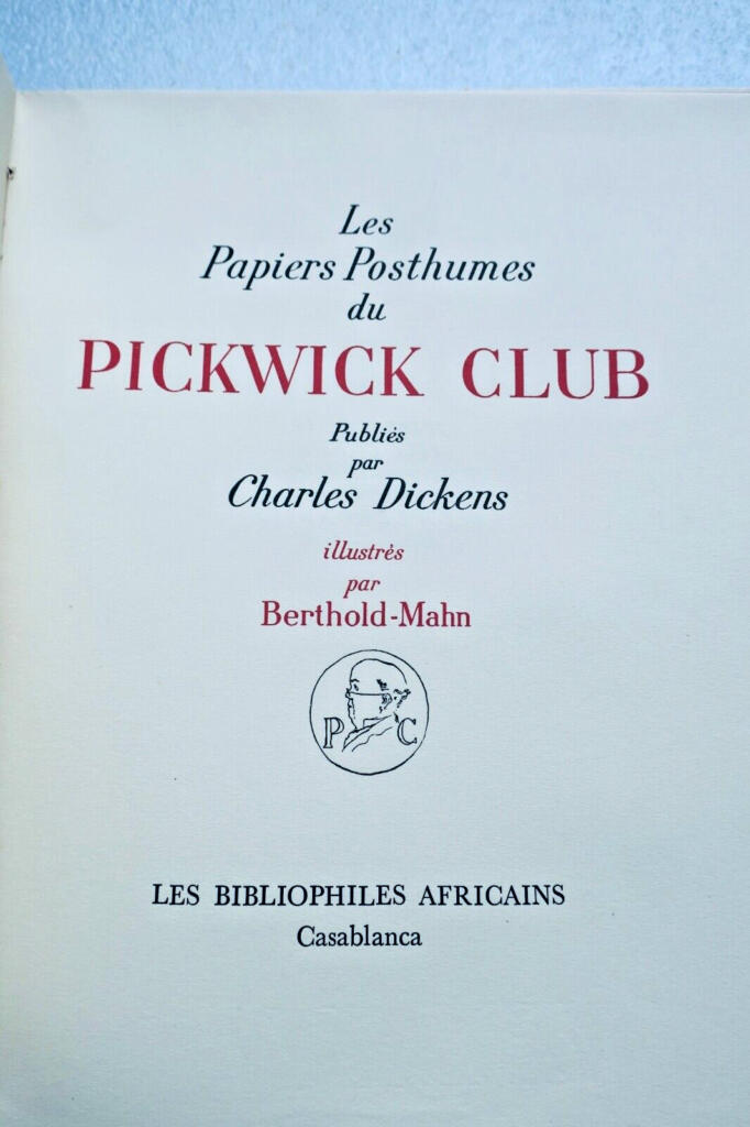 Die Pickwickier von Dickens