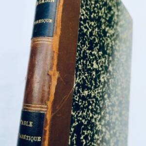 Charton Le Magasin Pittoresque 1833-1852 Table Alphabétique &