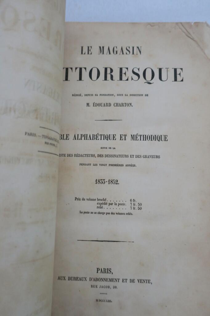 Alphabetical Index of Illustrated Magazine