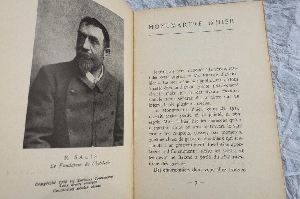 Lieder aus Montmartres Glanzzeit