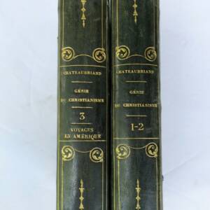 CHATEAUBRIAND Génie du christianisme ou beautés de la religion 1838