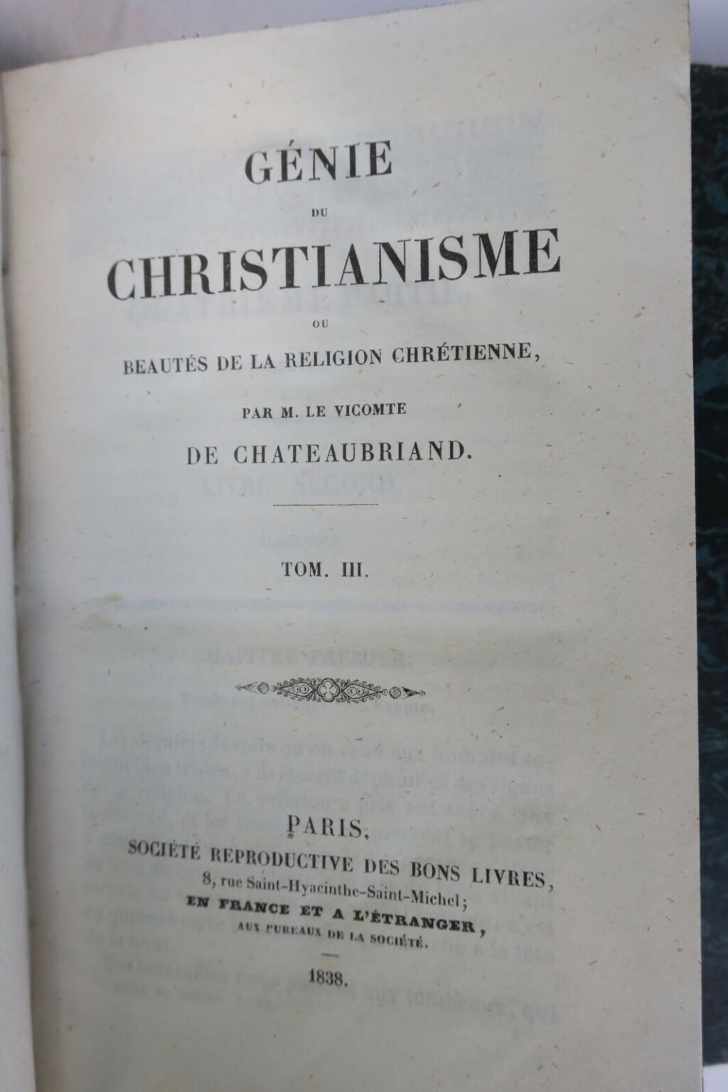The Genius of Christianity: On the Beauties of Religion