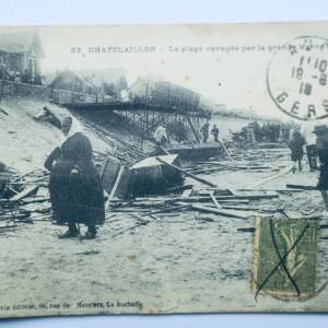 Chatelaillon plage ravagée