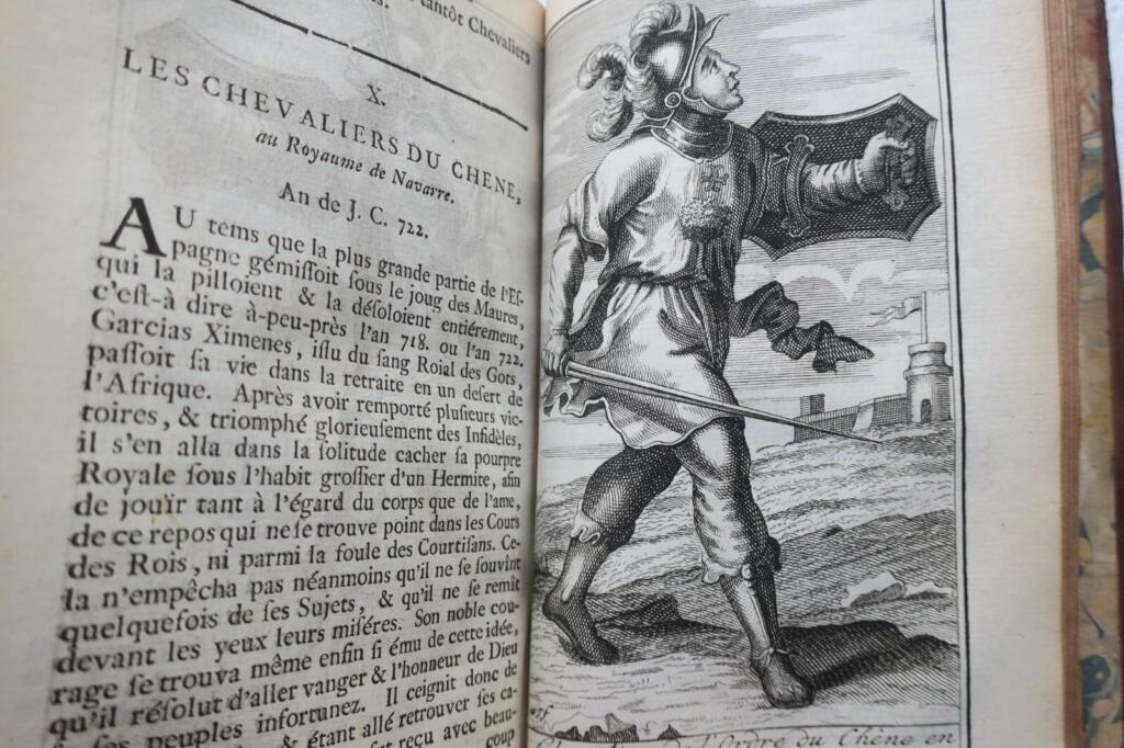 chevalier Histoire des ordres militaires ou des chevaliers 1721