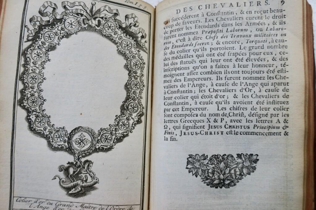 chevalier Histoire des ordres militaires ou des chevaliers 1721