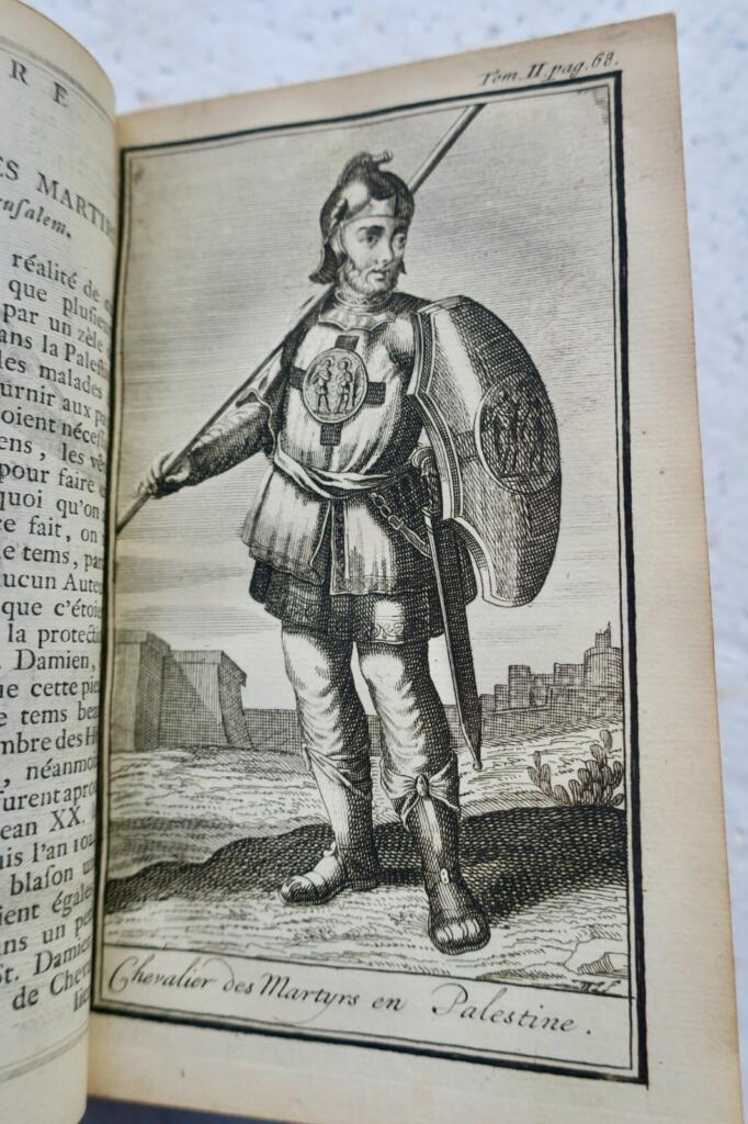 chevalier Histoire des ordres militaires ou des chevaliers 1721