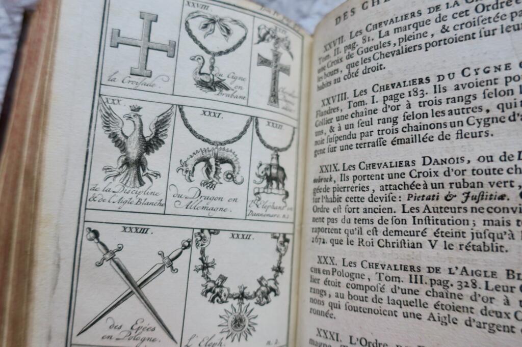 chevalier Histoire des ordres militaires ou des chevaliers 1721