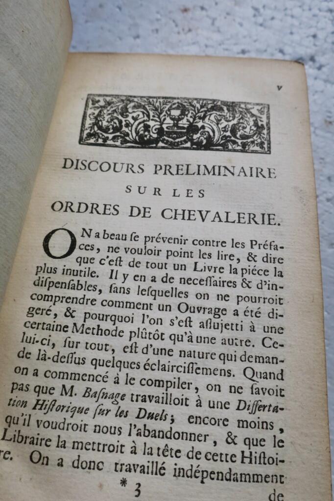 chevalier Histoire des ordres militaires ou des chevaliers 1721