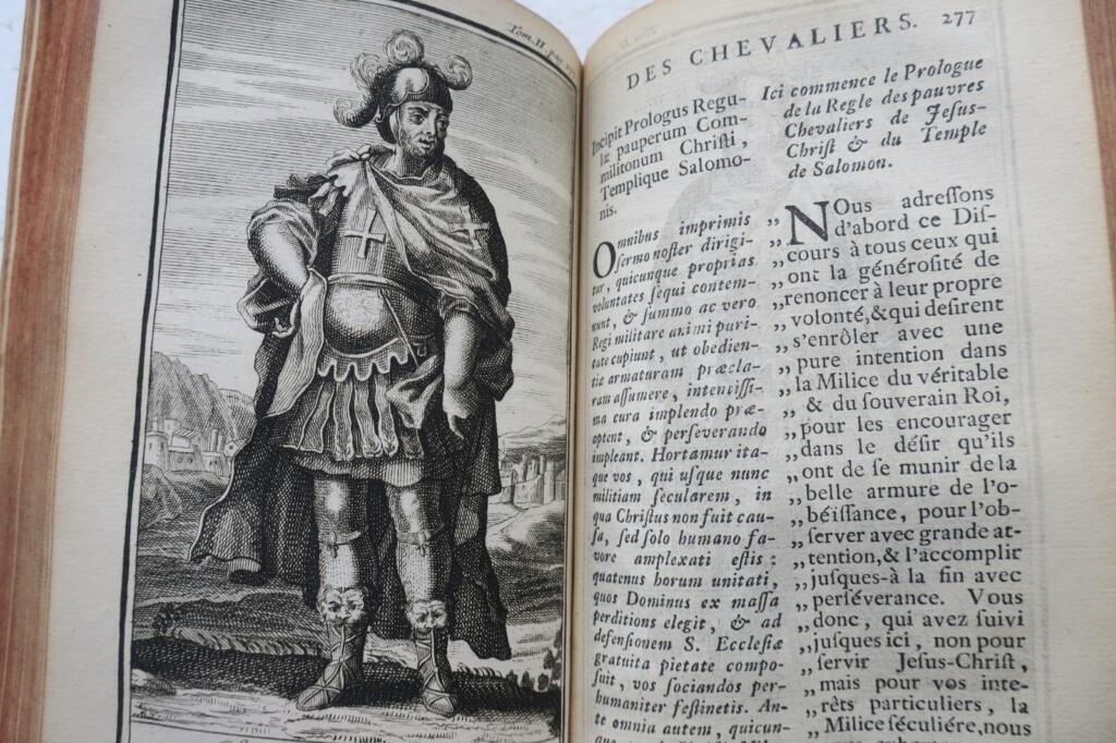 chevalier Histoire des ordres militaires ou des chevaliers 1721