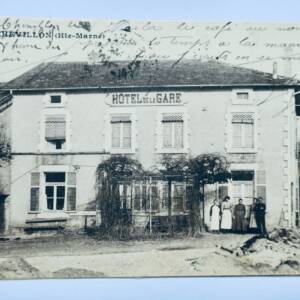 Chevillon hôtel de la gare Poilu 1915