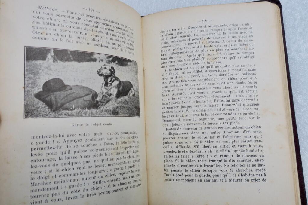 Police Dog Training Manual, circa 1920