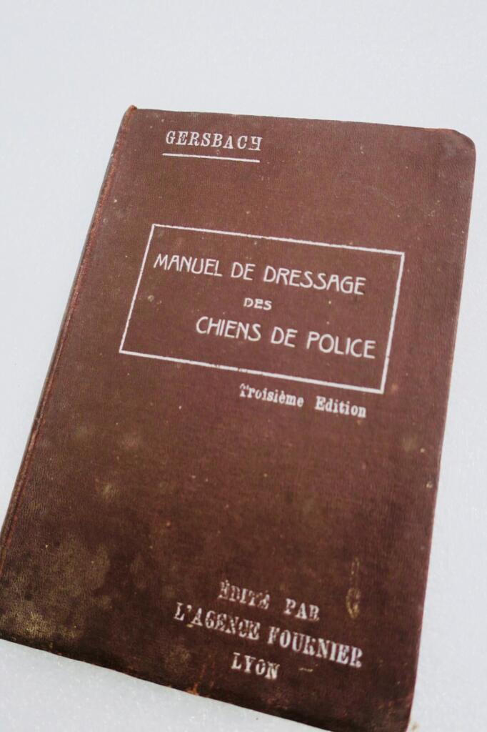 Police Dog Training Manual, circa 1920