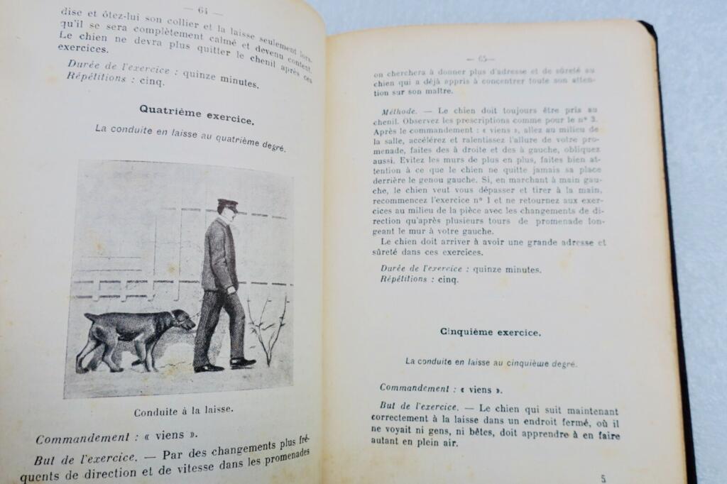 Police Dog Training Manual, circa 1920