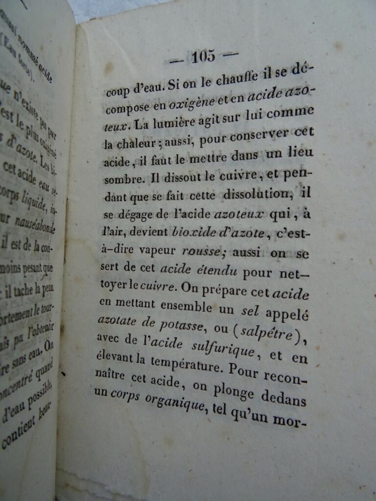 Chimie élémentaire 1838