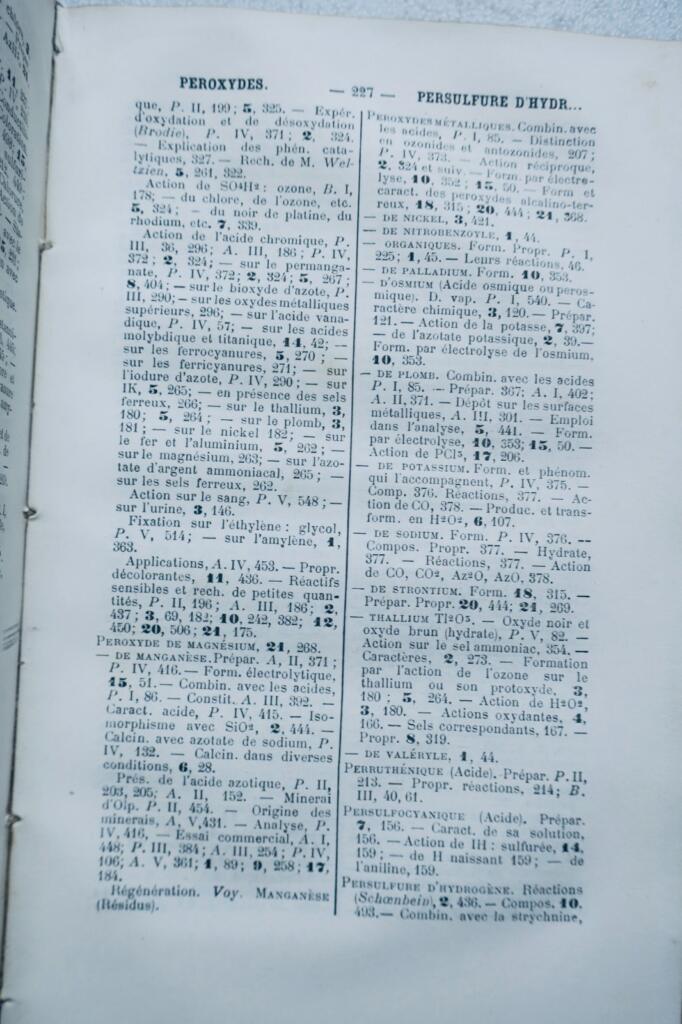Analytical Chemistry Index 1858–1874