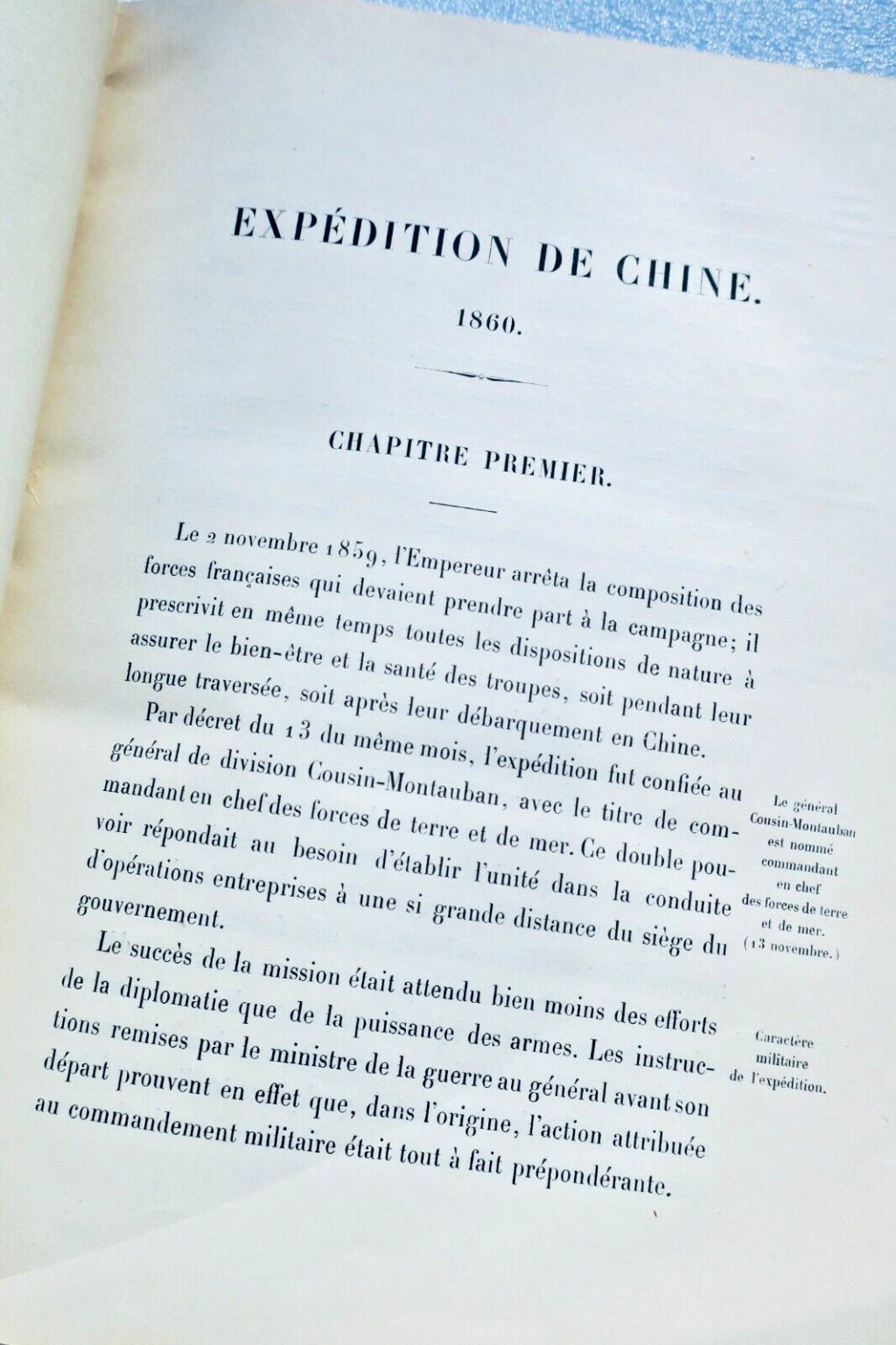 Bericht zur China-Expedition 1860 von RANDON & BLONDEL