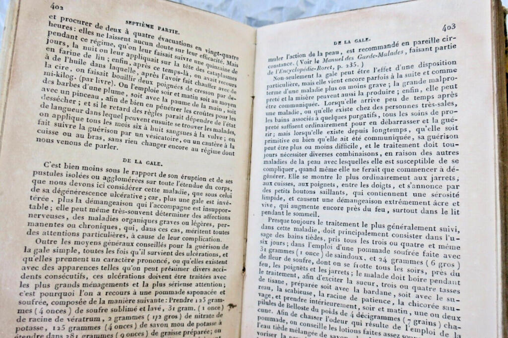 Chirurgie nouveau manuel complet de médecine et de chirurgie domestique 1847