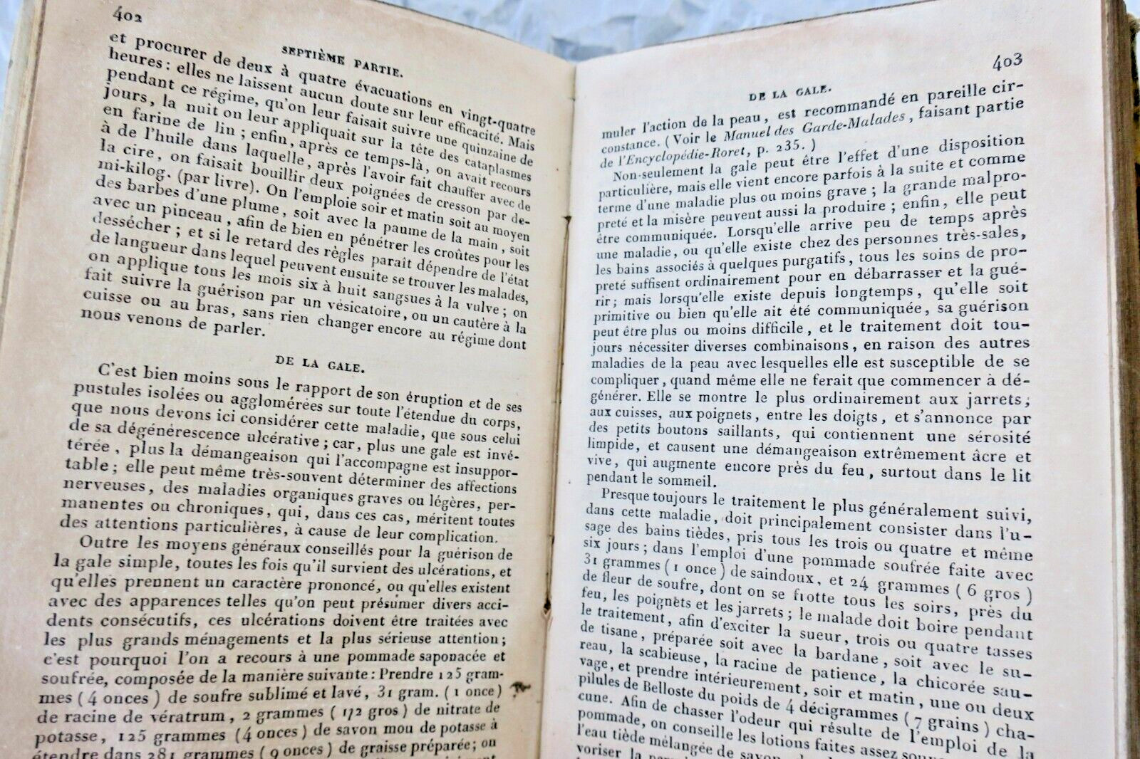 Chirurgie nouveau manuel complet de médecine et de chirurgie domestique 1847 – Image 7