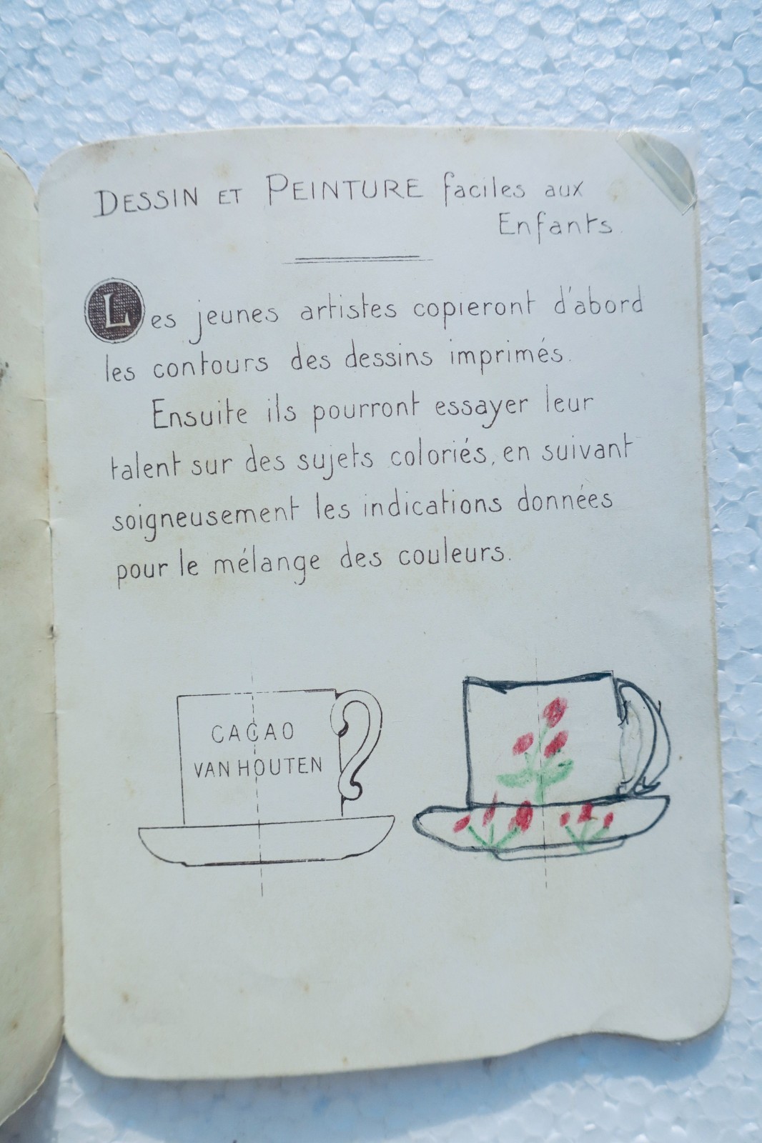 chocolat album van Houten pour apprendre le dessin 140 x 100 mm. – Image 4