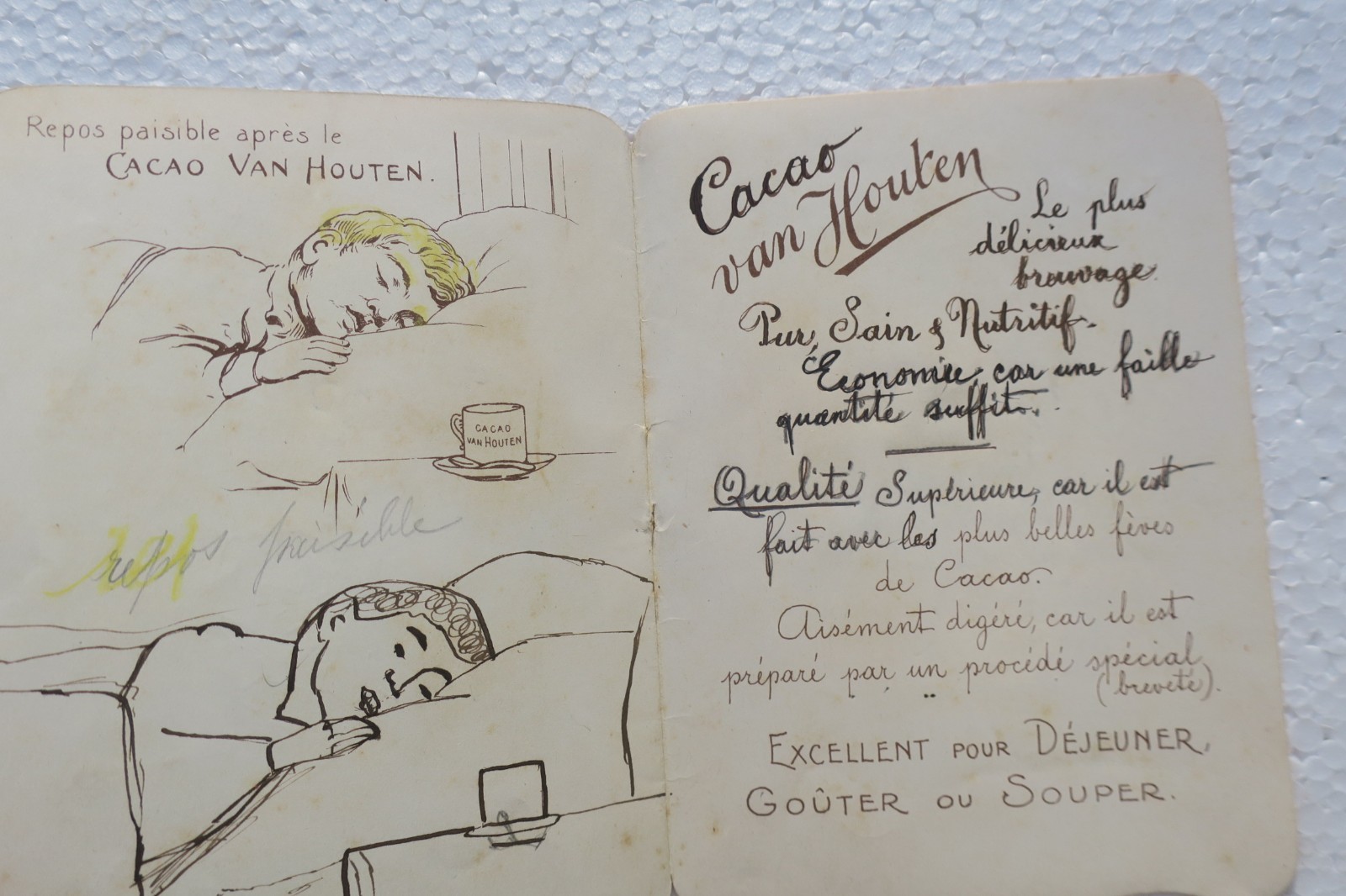 chocolat album van Houten pour apprendre le dessin 140 x 100 mm. – Image 3