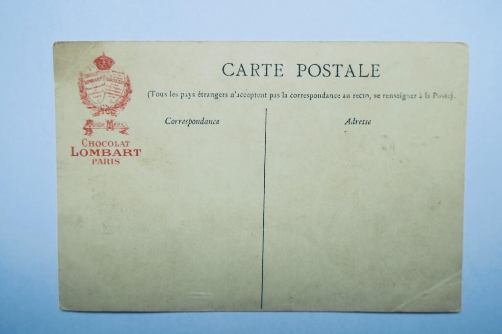 Chocolat Lombart Alexandre DUMAS Paris